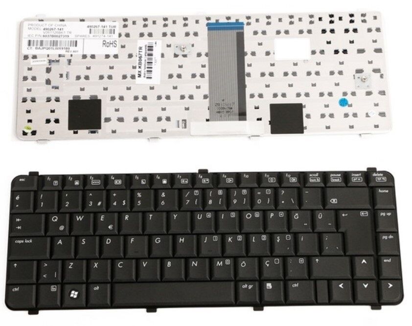 Hp-Compaq NSK-H5R1D Uyumlu Notebook Klavyesi TR