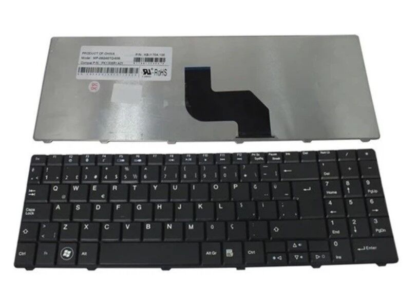 Casper WNKB.PG-A15X PG-A15A Uyumlu Notebook Klavyesi Siyah - TR - İzolasyonlu