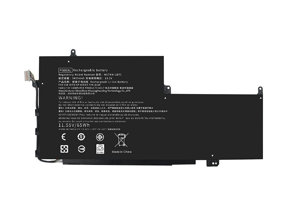 Hp Spectre 15-AP011DX Convertible Uyumlu Notebook Bataryası Pili - (Ver.2)