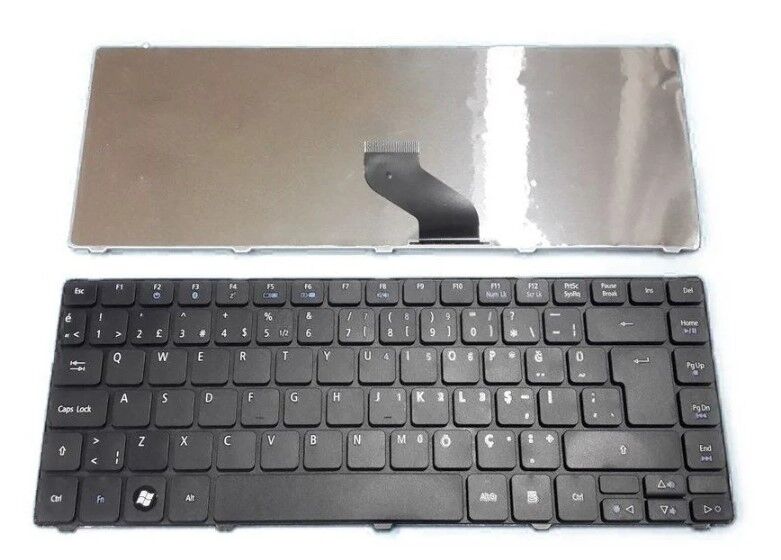 Acer Aspire 4810T Uyumlu Notebook Klavyesi Siyah - TR
