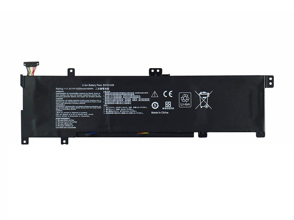 Asus R516LB, R516LX, R516UB, R516UQ Batarya ile Uyumlu Pil B31N1429