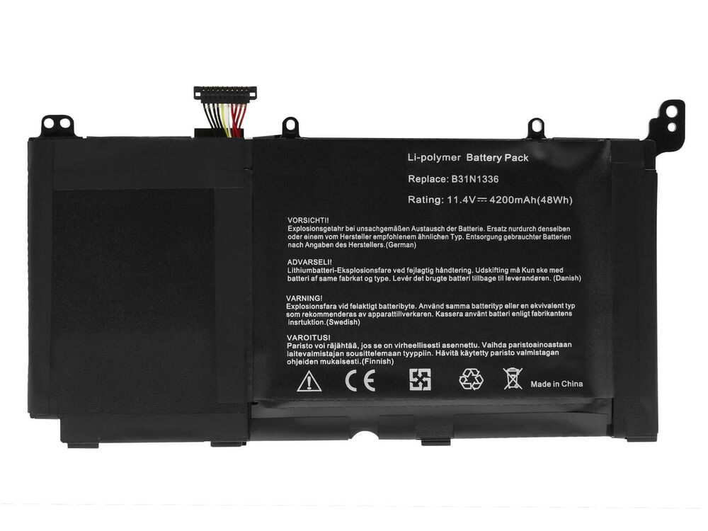 Asus Vivobook S551LN Batarya ile Uyumlu Pil C31-S551