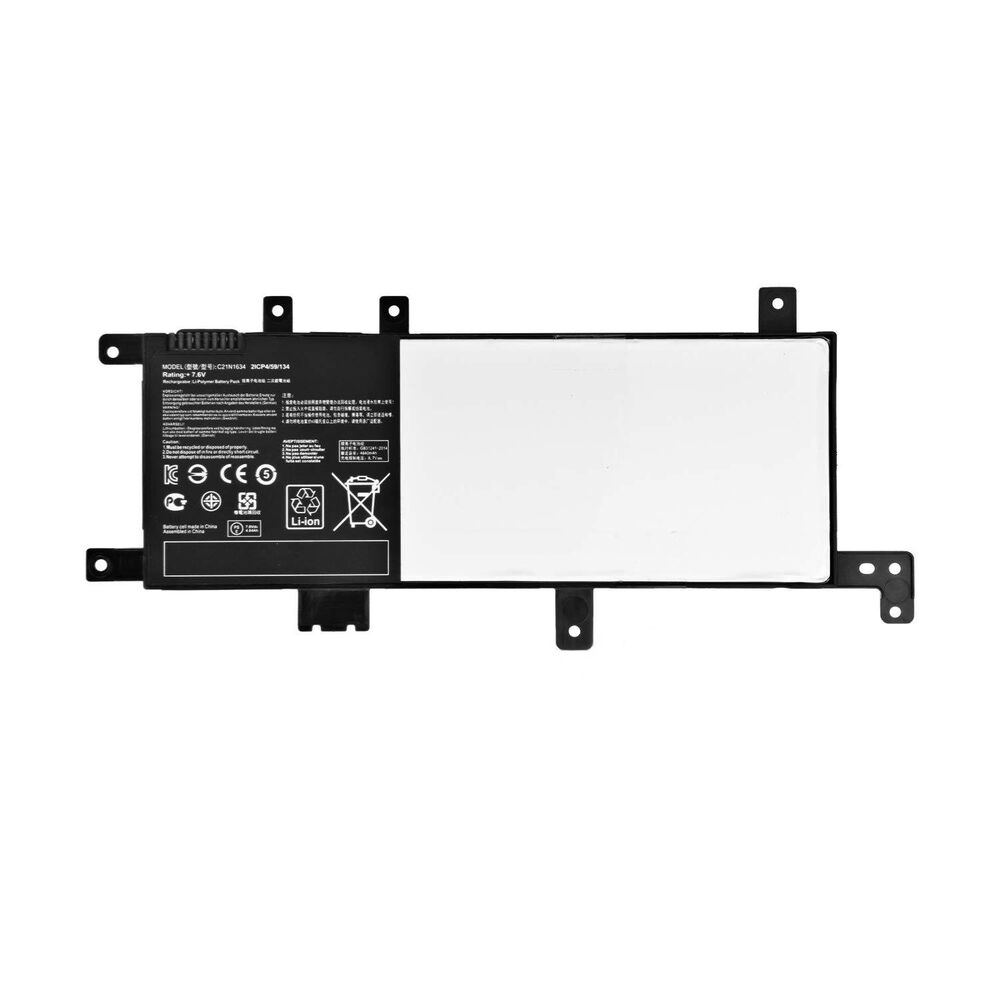 Asus K542UR, P1501UR, R542UR, R580UR, A542UQ, F542UQ Batarya ile Uyumlu Pil C21N1634