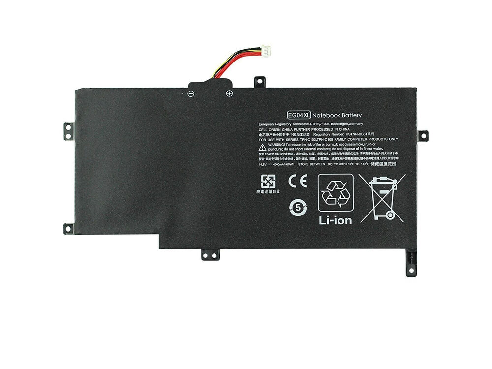 Hp HSTNN-IB3T, TPN-C103, TPN-C108 Batarya ile Uyumlu Pil