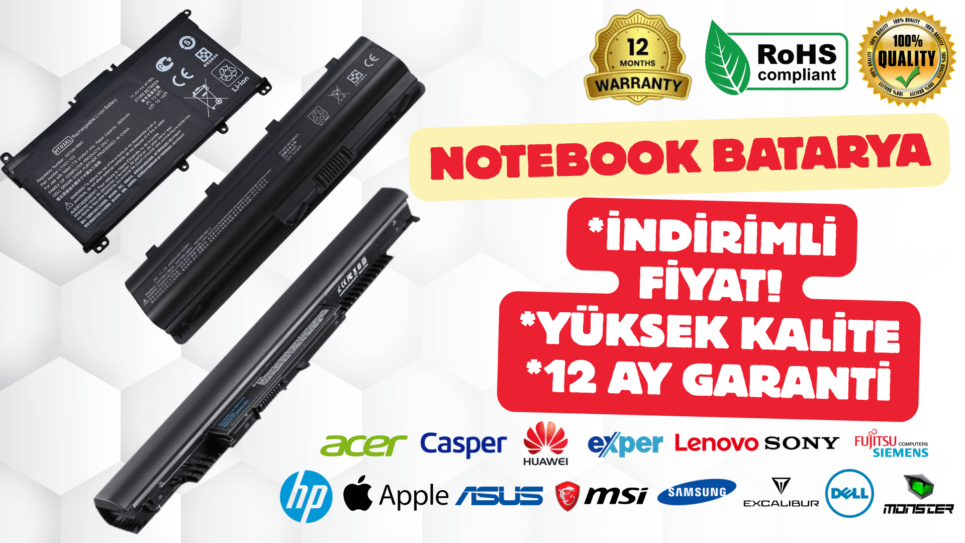 Notebook Batarya