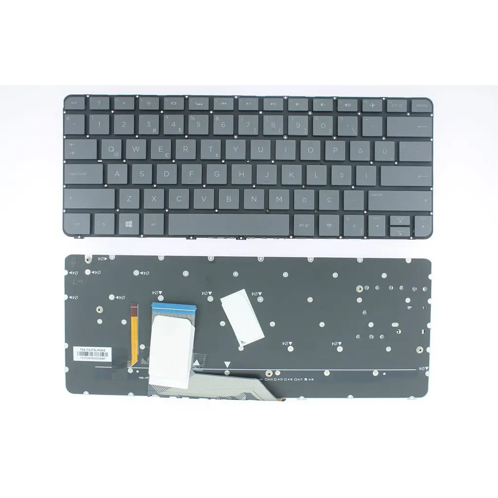 Hp Spectre X360 13-4101nt Klavye Siyah - Backlit Işıklı