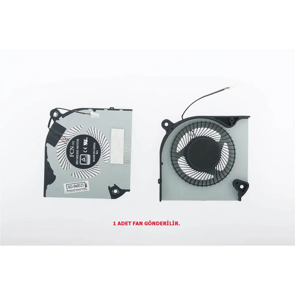 Acer Aspire AN515-54 ile Uyumlu Notebook Fan - Ver.2 - Sol