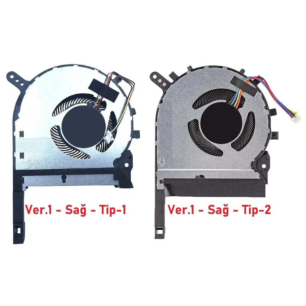 Asus FX766II ile Uyumlu Fan V1 (Sağ Fan) Tip1
