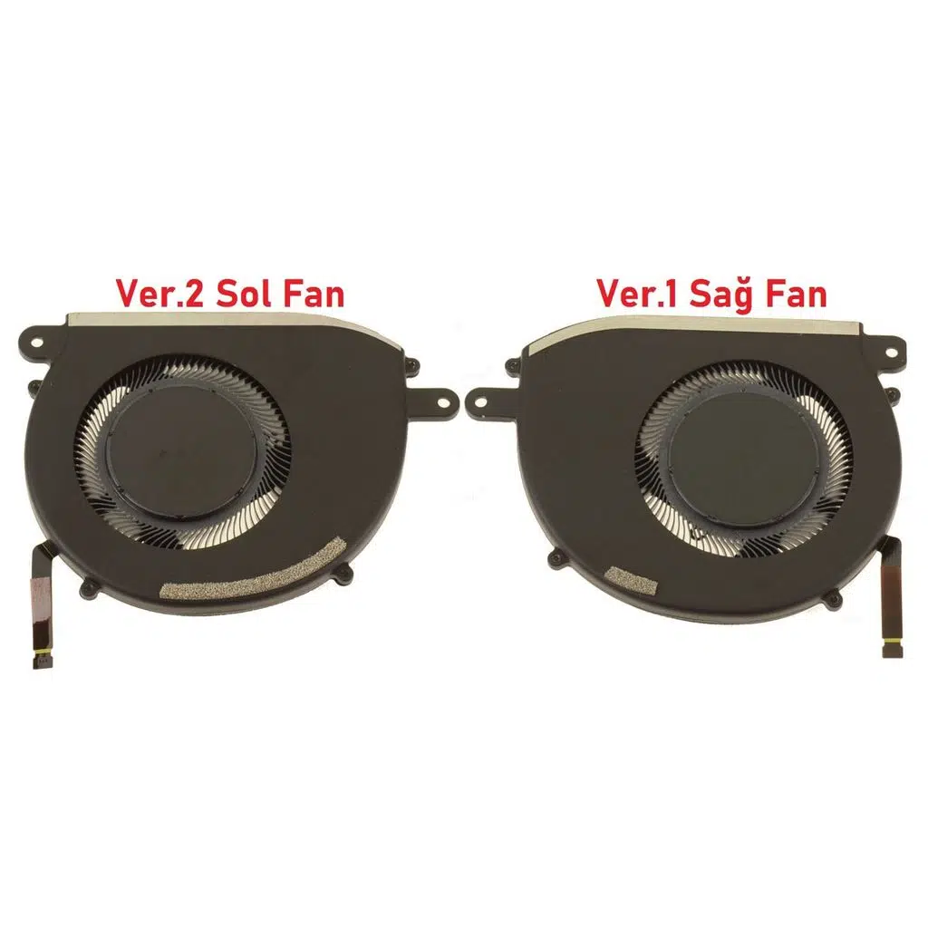 Dell XPS 13 P189G ile Uyumlu Fan V2 (Sol Fan)