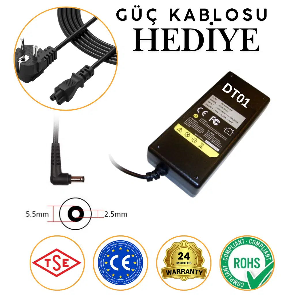 GRUNDIG ile Uyumlu 1W3-GNB1560A2I3 ŞARJ ALETİ