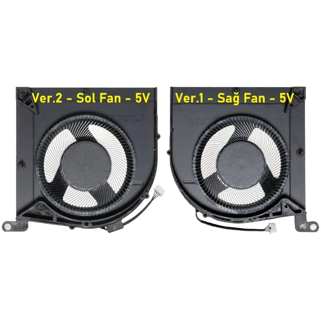 Lenovo LOQ-15IRH8 82XV00G9TX ile Uyumlu Fan V2 (Sol Fan) 5V