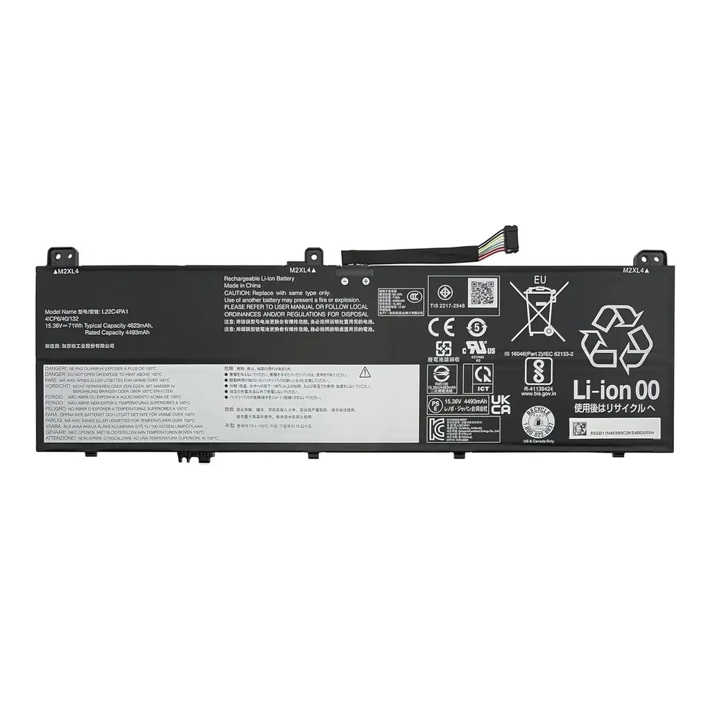 Lenovo Slim Pro 9 14IRP8 (83BV) ile Uyumlu Notebook Batarya Pili