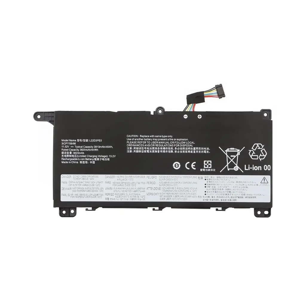 Lenovo ThinkBook 16 G6 IRL (21KH) ile Uyumlu Notebook Batarya Pili