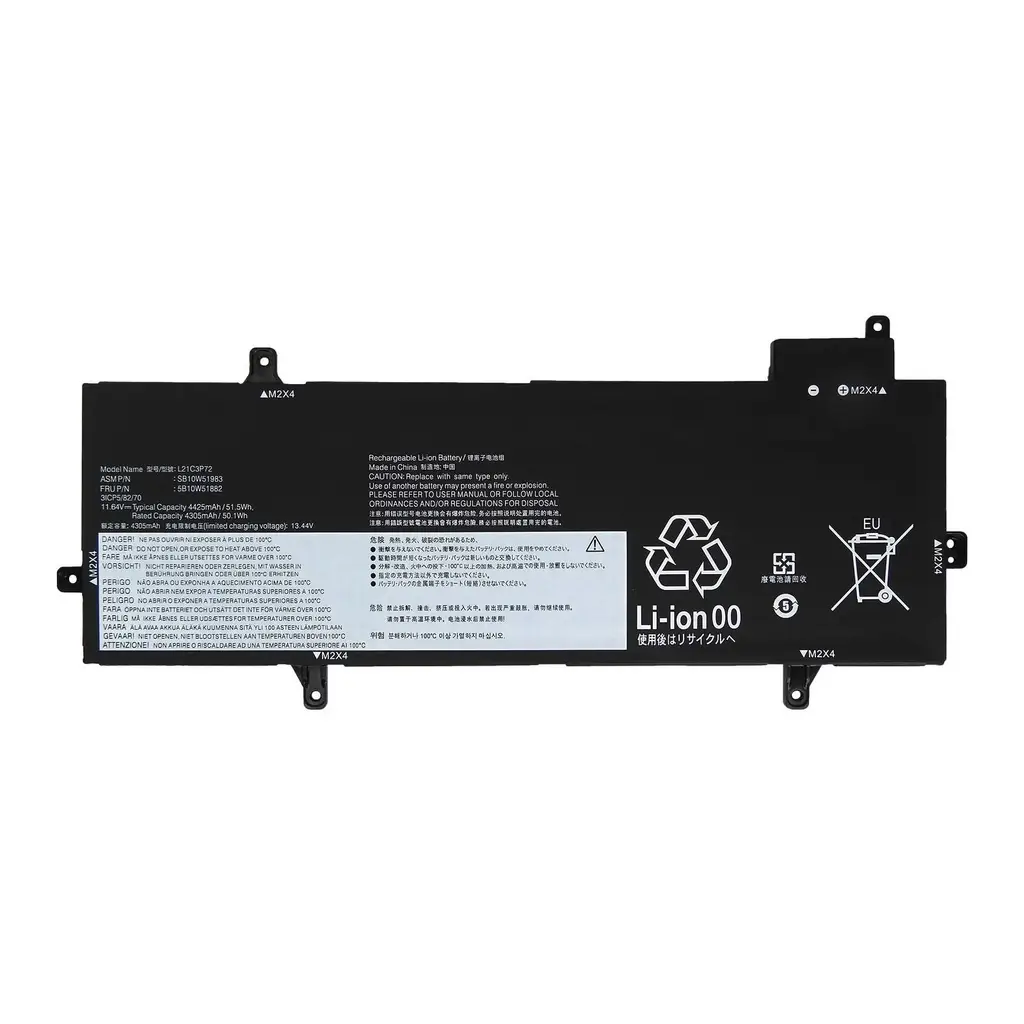 Lenovo ThinkPad Z13 Gen 2 ile Uyumlu Notebook Batarya Pili