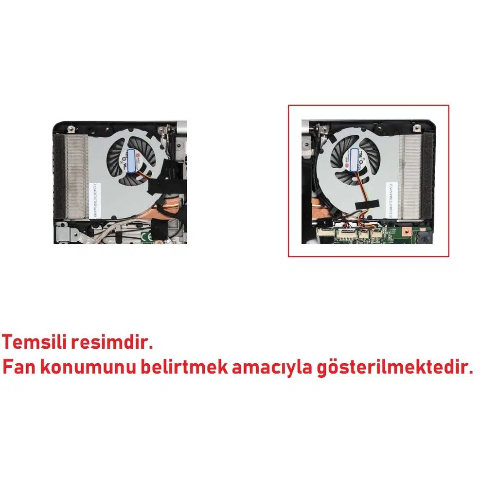 MSI GS70 Stealth 2OD-060TR ile Uyumlu Fan SAĞ