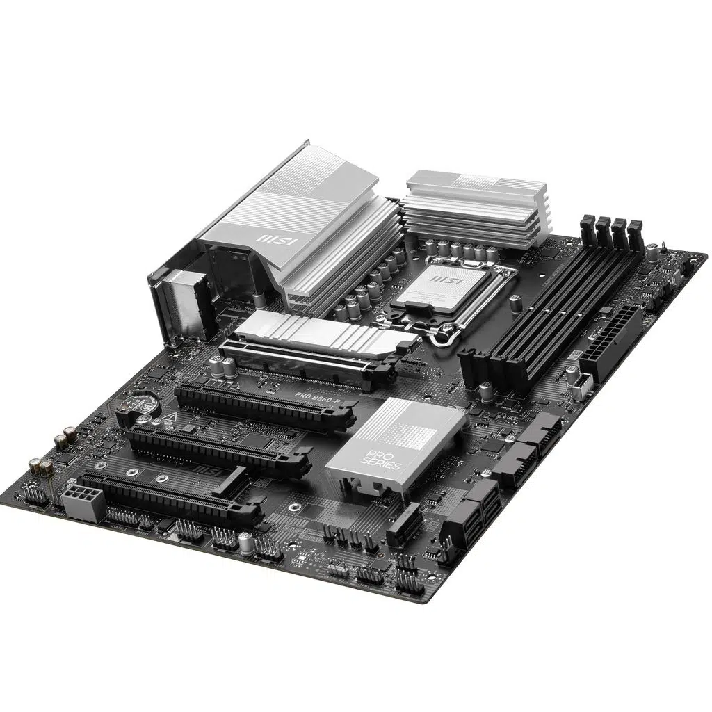 MSI PRO B860-P DDR5 LGA1851P 8600MHz(OC) 3xM.2 1xTB4 HDMI DP ATX
