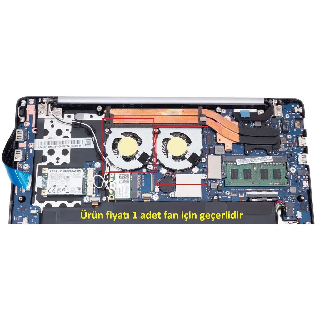 Samsung NP740U3E ile Uyumlu Fan 1 Adet